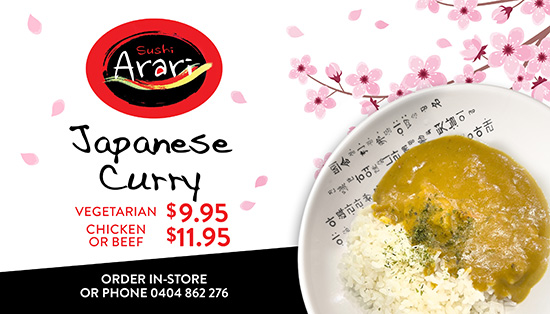 Arari Sushi - Japanese Curry special